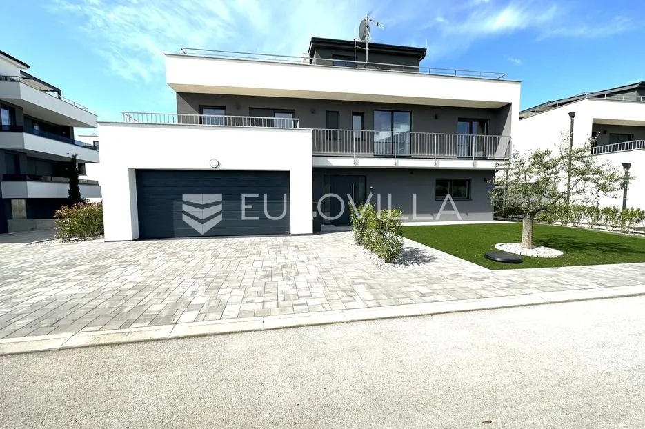 istra, pomer: ekskluzivna moderna vila 286 m² s bazenom i pogledom na more, 400m od obale - slika 4