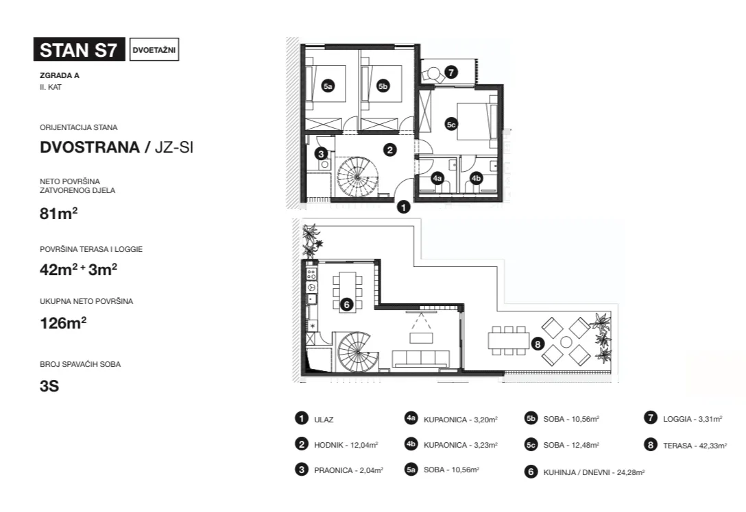hvar, vrboska, trosoban stan u novogradnji neto korisne površine 104 m² - slika 10