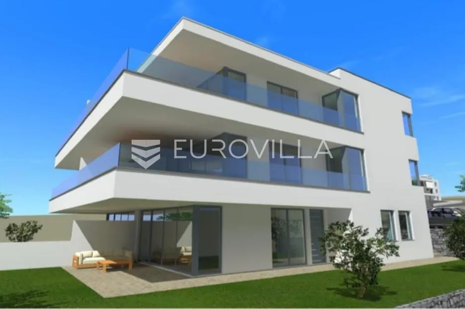 Otok Krk, Krk, prekrasan dvoetažni stan s pogledom na more neto korisne površine od 140.19 m² - Muraj, Krk