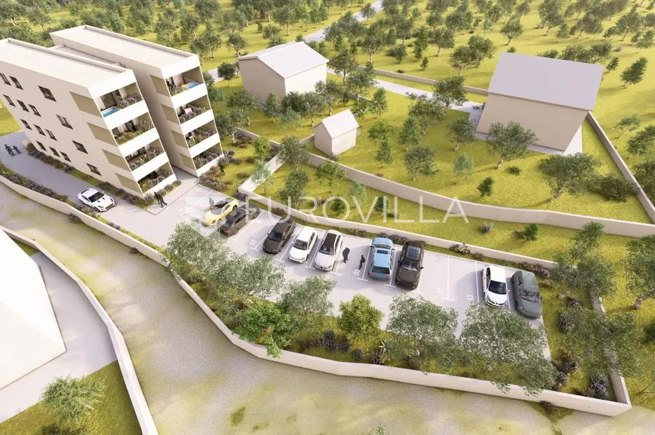 Srinjine, trosoban stan na drugom katu s terasom i dva parking mjesta - Srinjine, Split