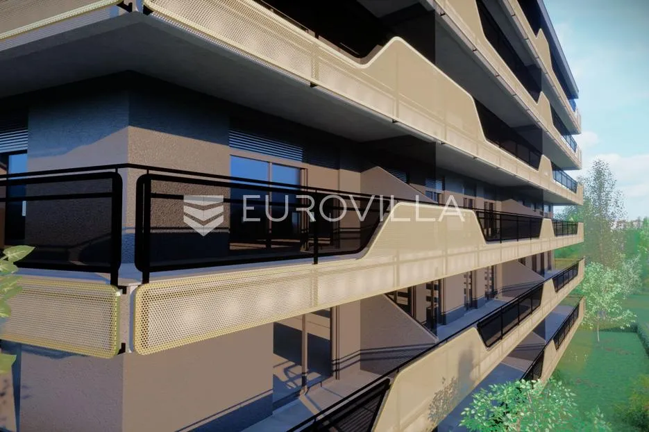 zadar, vruljica, luksuzni dvosoban stan s terasom, novogradnja, 72,27 m² - slika 2