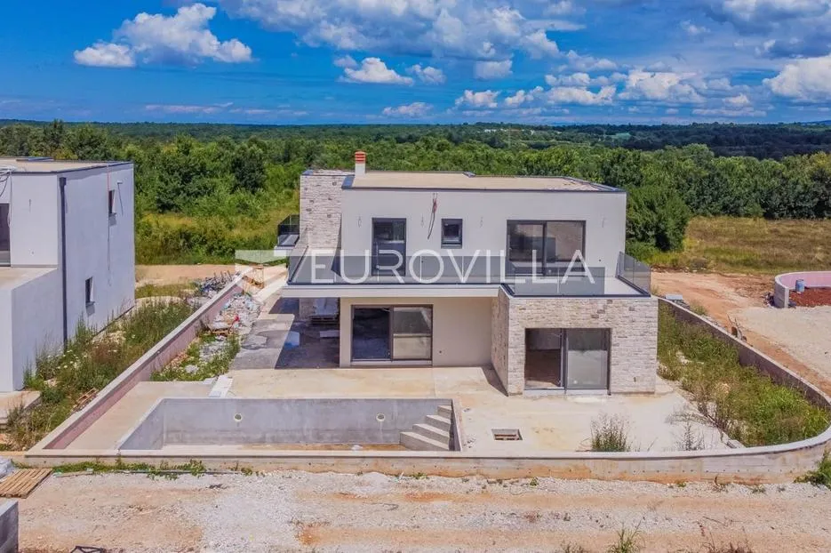 istra, tar, kamena kuća s bazenom - slika 7