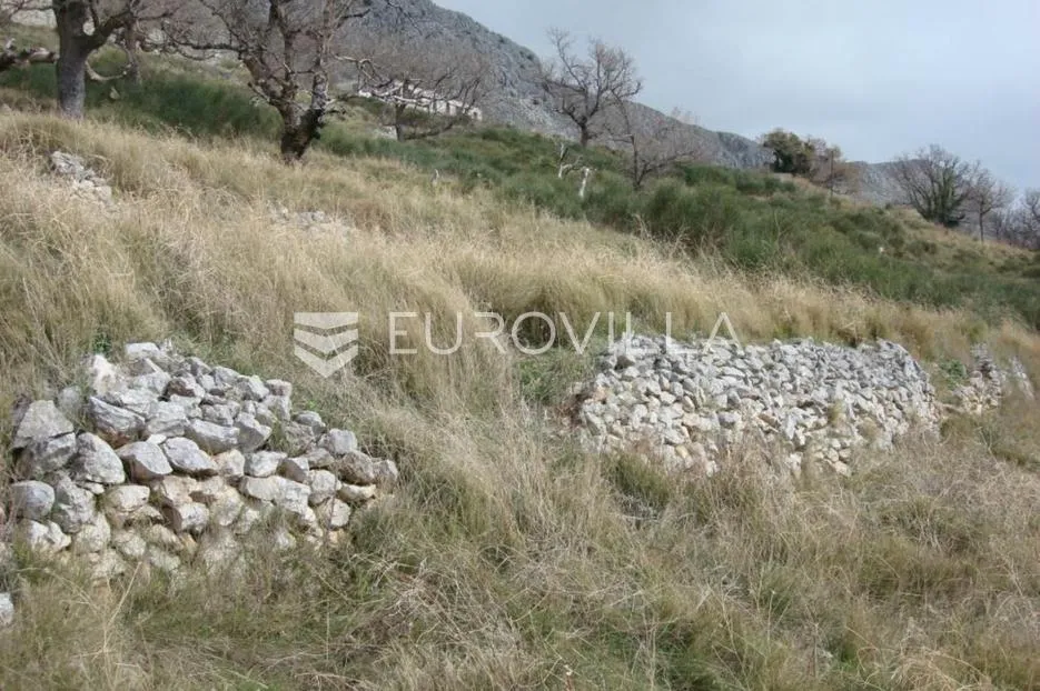 podstrana, gornja podstrana, građevinsko zemljište s prekrasnim pogledom na more - slika 3