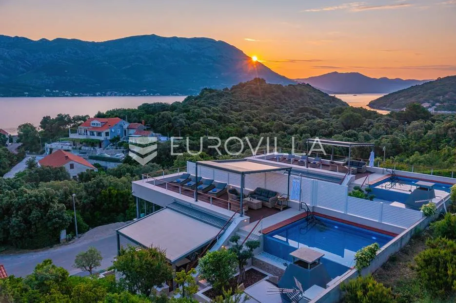 korčula, luksuzna moderna villa s pogledom na more, jedinstvena ponuda - slika 83