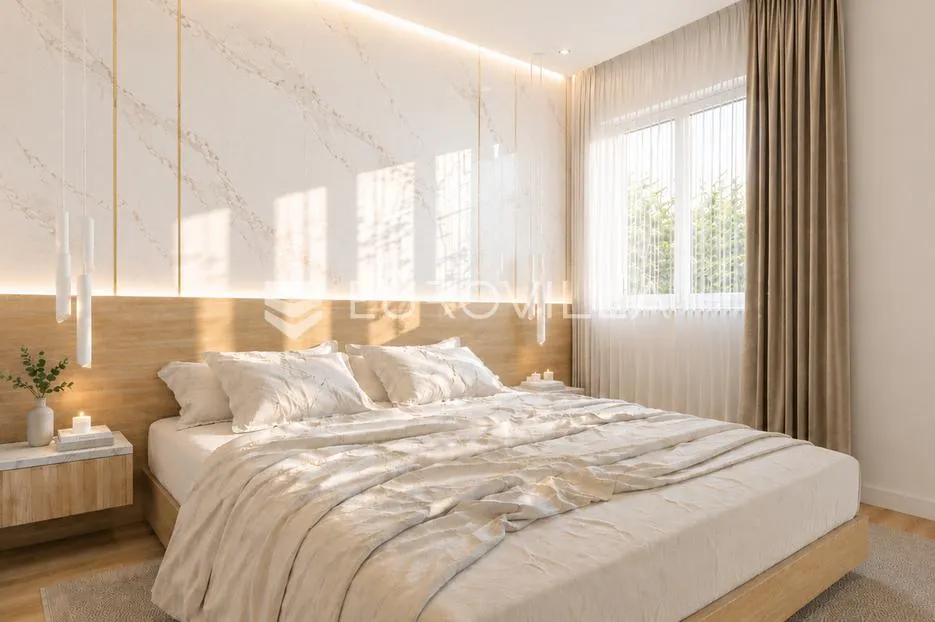 grad cres, centar, luksuzan trosoban stan 115 m² s pogledom na more, odlična lokacija - slika 9