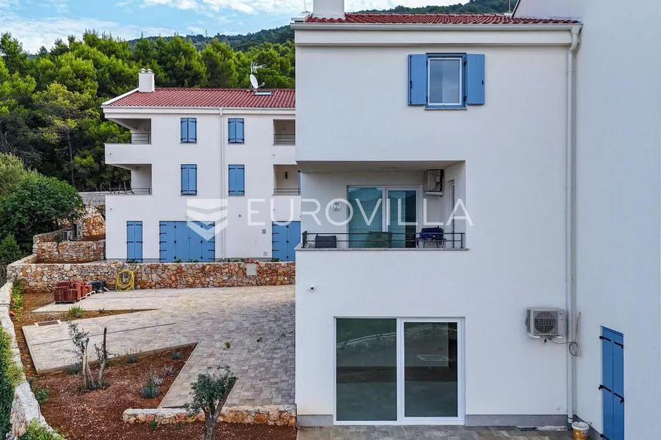 grad cres, grabar, trosoban stan 101 m², vrt, pogled na more - slika 4