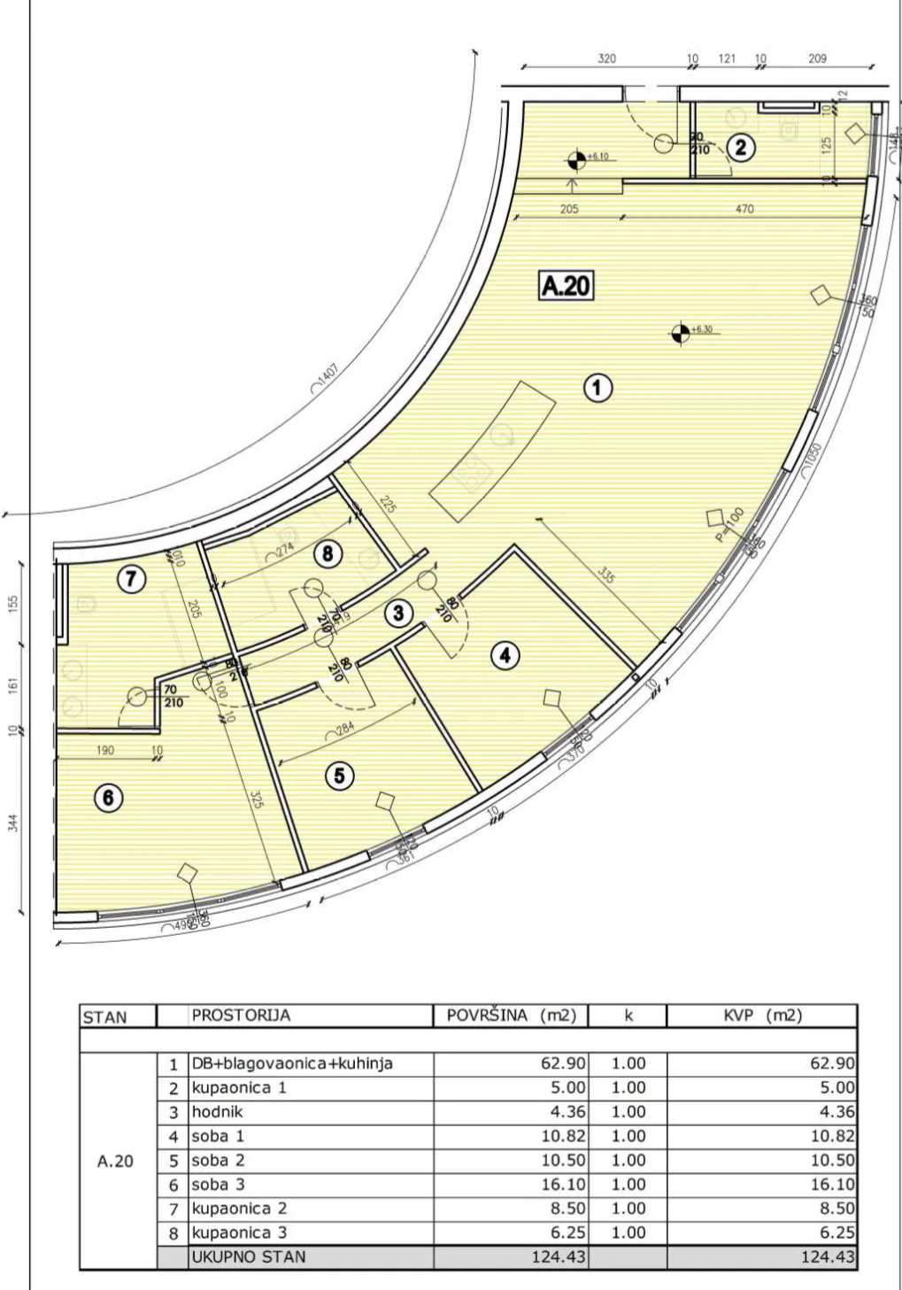 istra, umag, četverosoban apartman a20 - slika 32