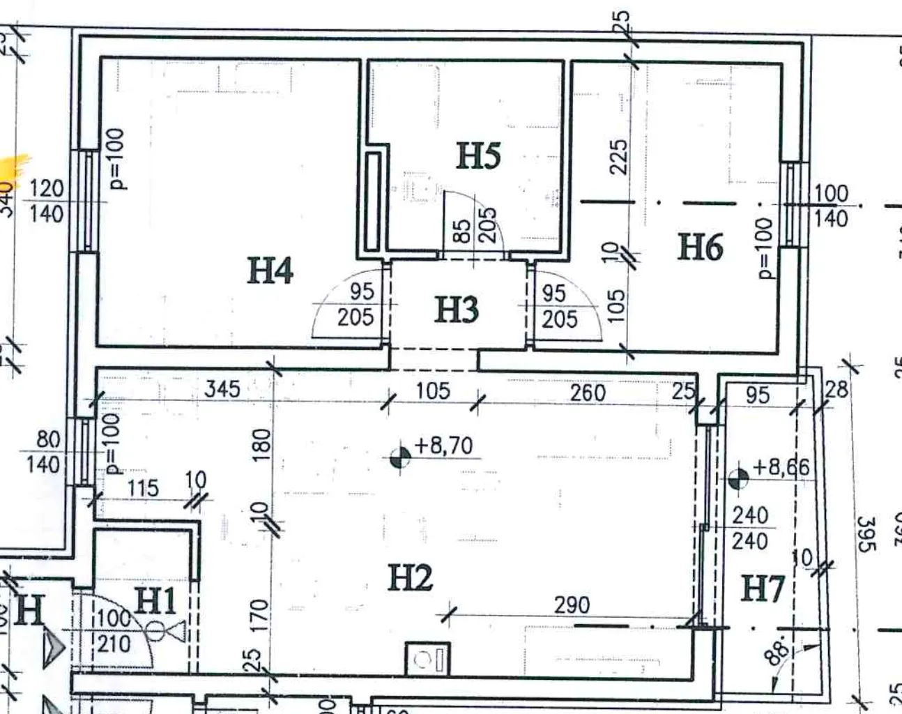 pula, trosoban stan u širem centru grada, nkp 53,53 m2 - slika 6