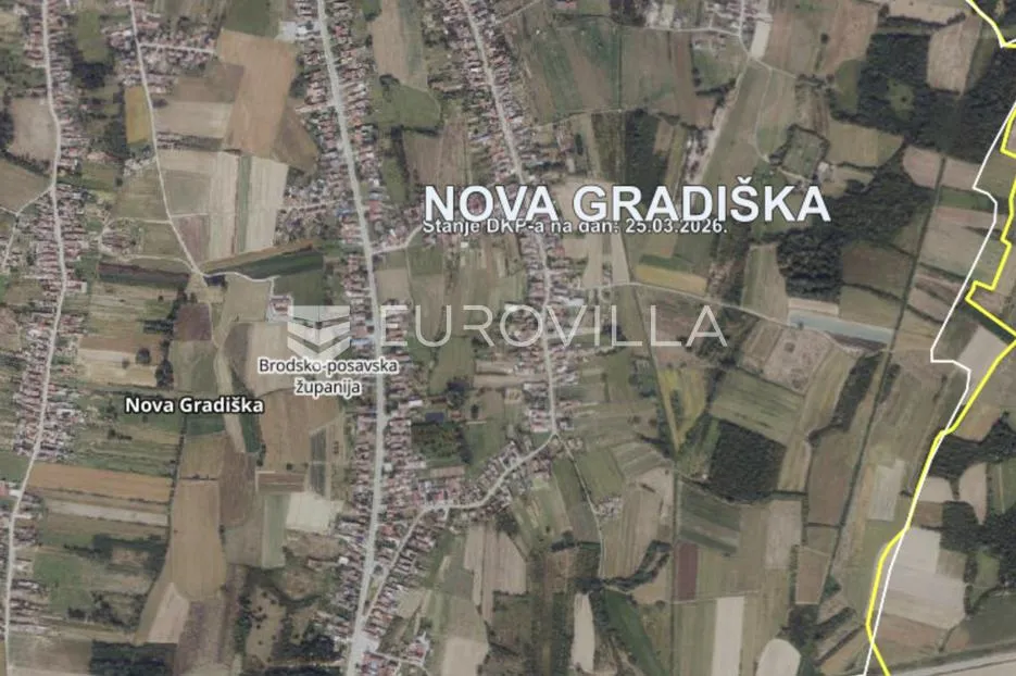 Nova Gradiška, Priključak, građevinsko zemljište 10.000 m²