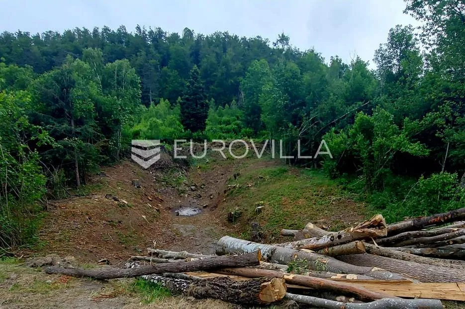 fužine, centar, građevinsko zemljište 1034 m2 s pogledom na jezero - slika 2
