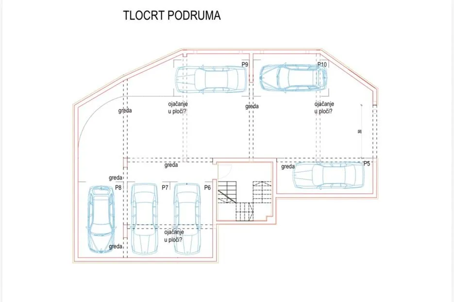 čiovo, žedno, jednosoban stan s krovnom terasom neto korisne površine 56 m², s6 - slika 10