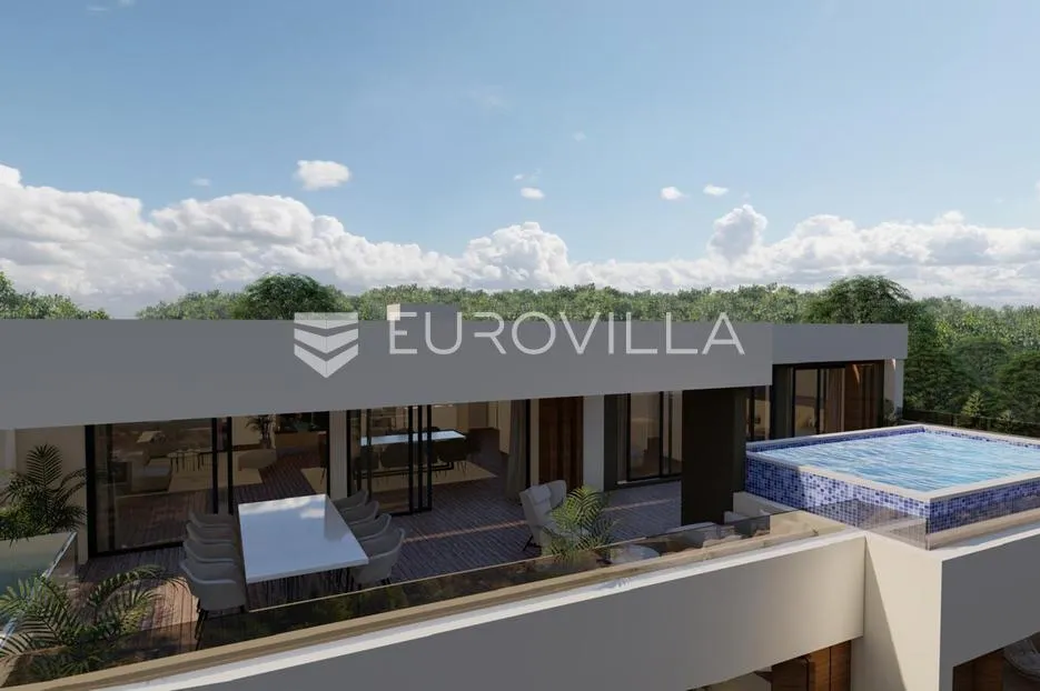 primošten, luksuzan penthouse s bazenom - slika 7