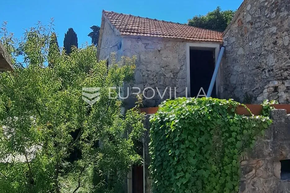 hvar, dol, autentična kamena kuća u mirnom i lijepom mjestu - slika 2