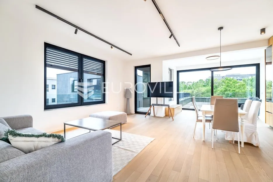 Zagreb, Srebrnjak, luksuzan trosoban penthouse s garažom NOVOGRADNJA