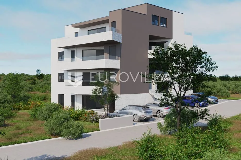 pag, mandre, trosoban stan 75 m² na 3. katu sa terasom 44 m², novogradnja - slika 3
