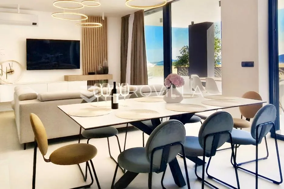 zadar, kožino, moderna vila s bazenom i pogledom na more - slika 9