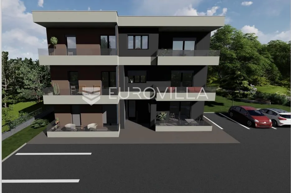 Viškovo, TOP NOVOGRADNJA, trosobni stan 67,41 m², terasa, parking, spremište - Marčelji, Viškovo
