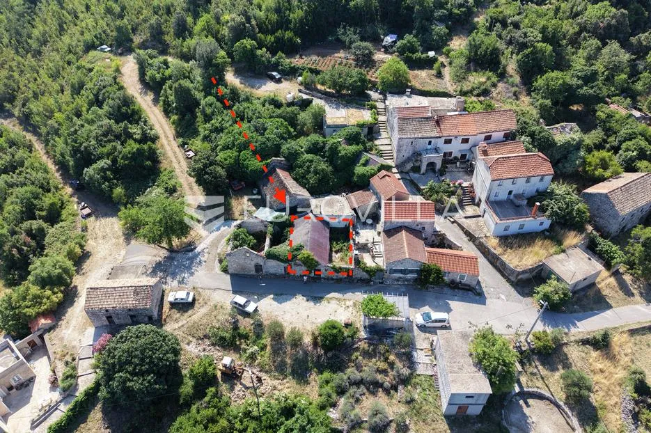 pelješac, tomislavovac, kamena kuća za obnovu - slika 3