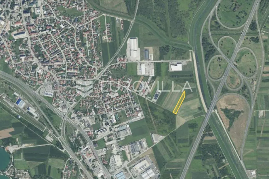 Zaprešić, građevisko zemljište u industriskoj zoni površine 4683 m² - Centar