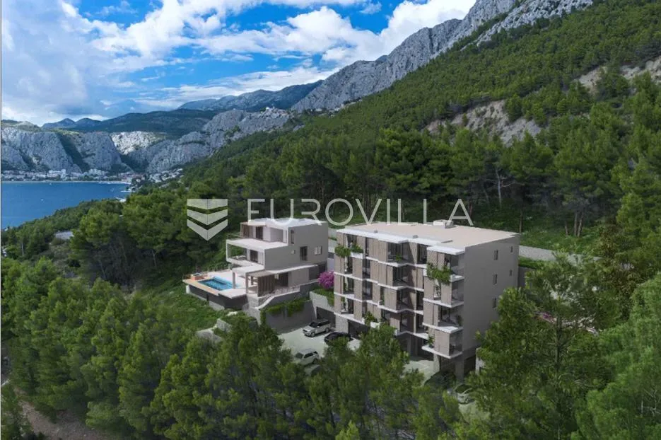 omiš, dvosoban stan u novogradnji s garažnim i vanjskim parkirnim mjestom - slika 8