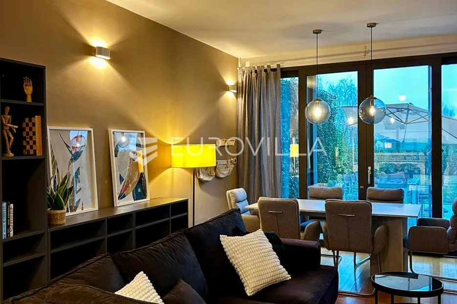 novi zagreb, golf resort, moderna četverosobna kuća u nizu s vrtom - slika 9