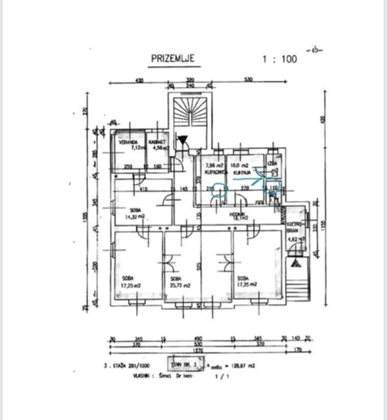 zagreb, bukovačka, komforan četverosoban stan 146,03 m² - slika 10