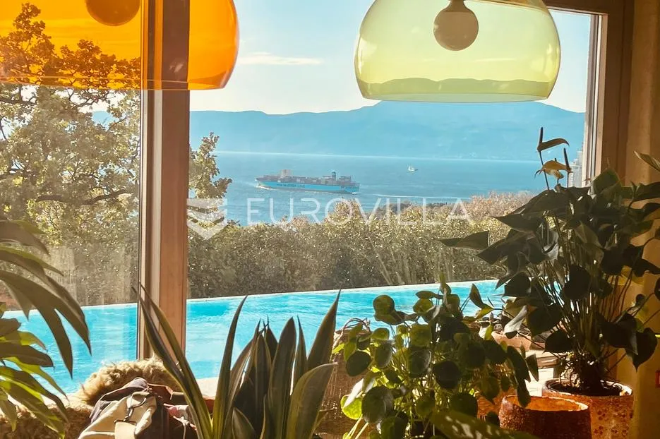 rijeka, kostrena, obiteljska villa s bazenom i gostinjskom kućom - slika 16