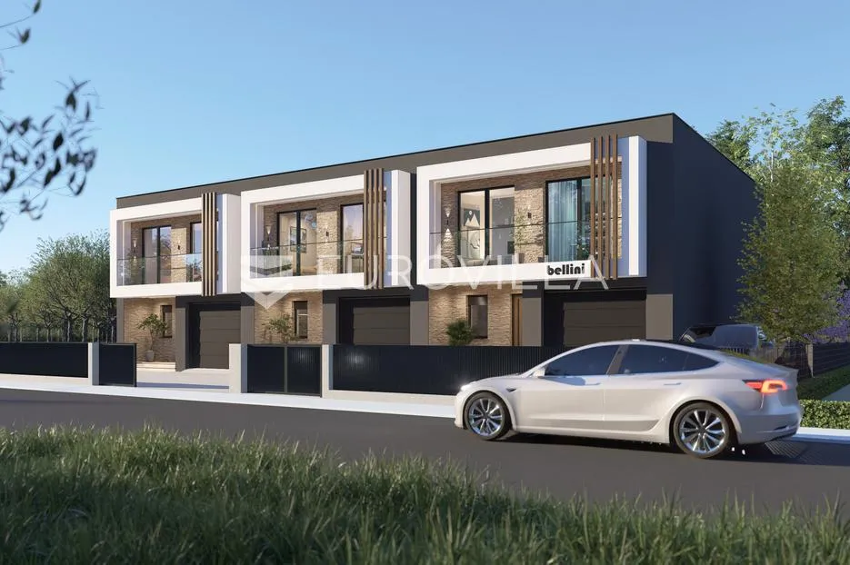 kerestinec, moderna kuća u nizu 168 m² - slika 1