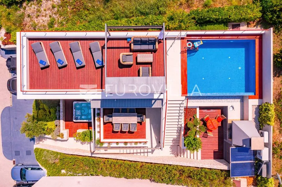 korčula, luksuzna moderna villa s pogledom na more, jedinstvena ponuda - slika 68