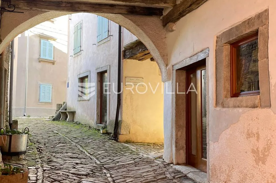 istra, oprtalj, kamena kuća u nizu s tri apartmana i dva poslovna prostora, jedinstvena ponuda - slika 16