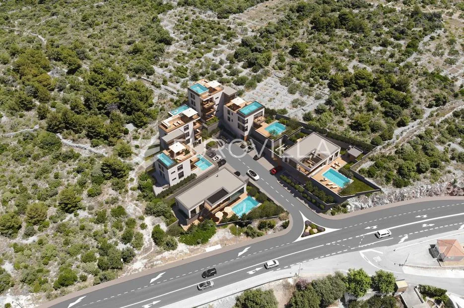 Primošten, trosoban apartman 140,42 m² s pogledom na more