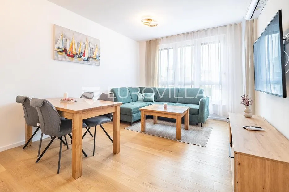 Zagreb, Dubrava, PRVI NAJAM, moderan dvosoban stan 52 m² parking