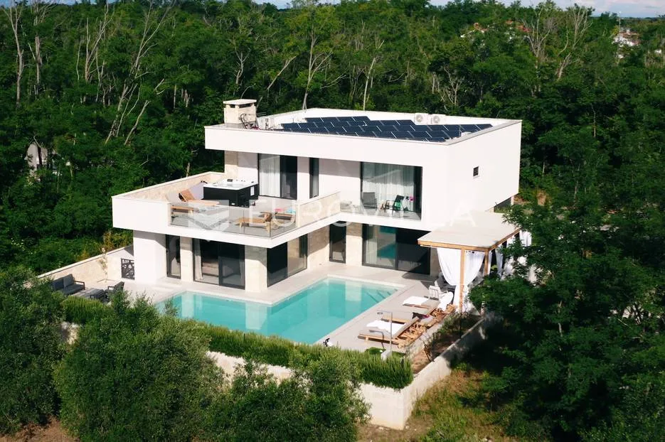 zadar, privlaka, prekrasna novoizgrađena vila - slika 1