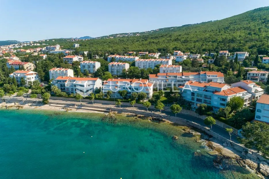 selce, zimski najam, prostrani apartman od 70 m² s 2 spavaće sobe i pogledom na more - slika 16