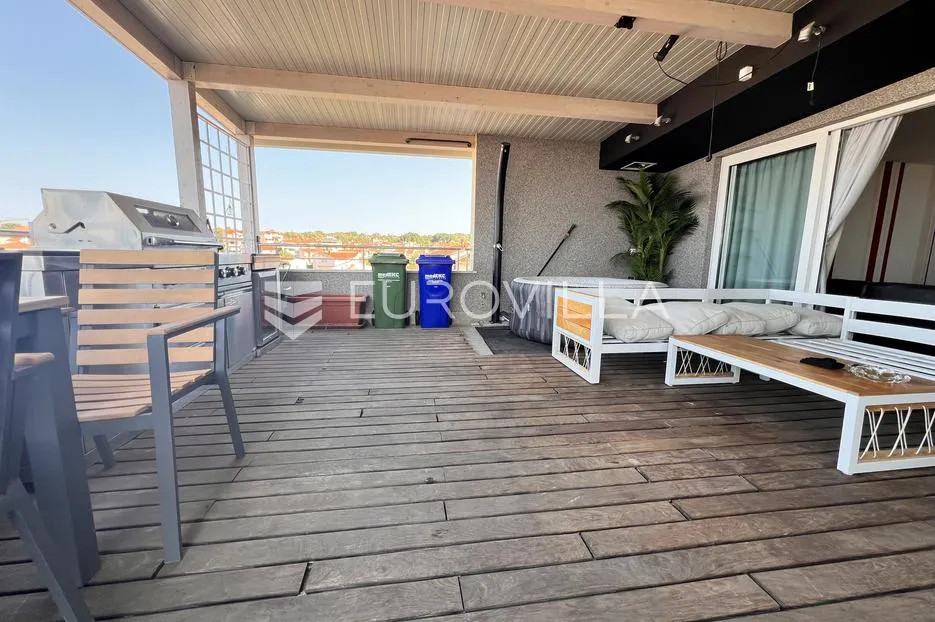 pula, pješčana uvala - prekrasni penthouse s otvorenim pogledom na more - 100m od mora - slika 5