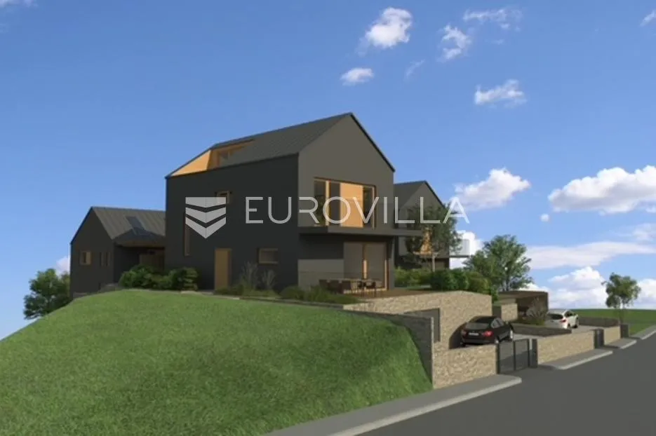 samobor, konšćica, građevinsko zemljište 2630 m2 s projektom za urbane vile - slika 8