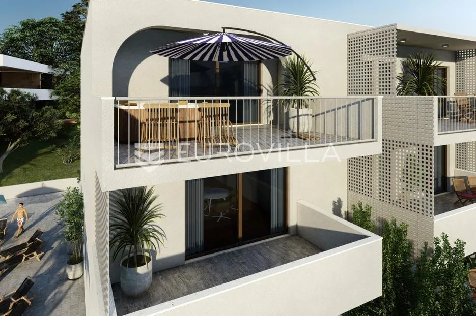 trogir, slatine, drugi red do mora, dvosoban stan na drugom katu površine 59 m², s10 - slika 2