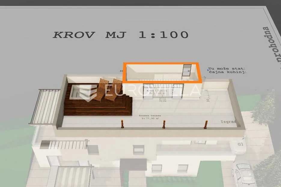 hvar, ivan dolac, atraktivno građevno zemljište s pravomoćnom dozvolom - slika 12