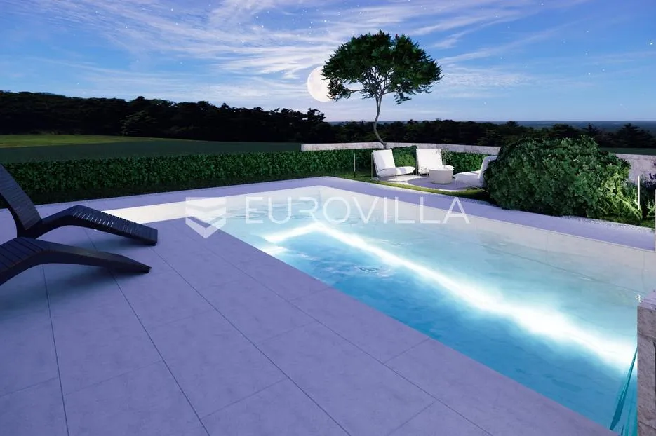 marčana, krnica - moderna dizajnerska vila s direktnim pogledom na more - slika 73