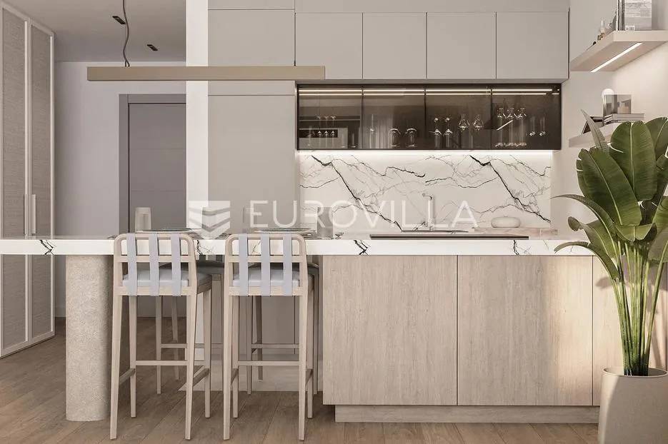 rijeka, kantrida, atraktivan trosoban stan nkp 102 m2 u novogradnji - slika 5