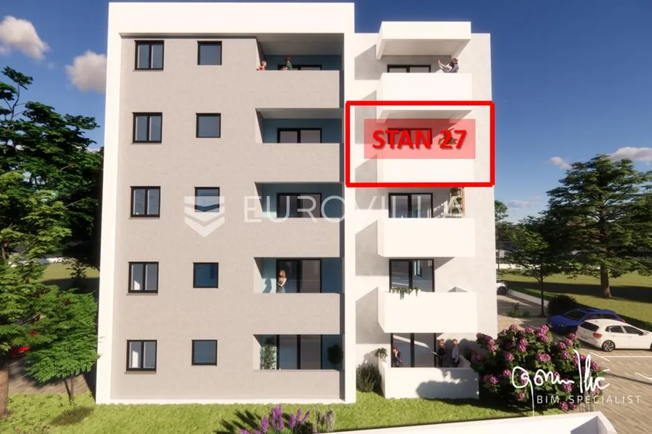 pula, monvidal, prekrasan dvosobni stan u novogradnji - slika 2