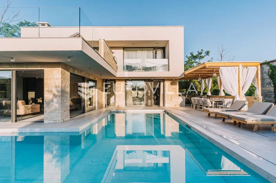 zadar, privlaka, prekrasna novoizgrađena vila - slika 6