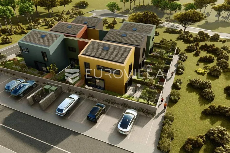 poreč, moderna kuća u nizu a5 s vrtom i bazenom u nkp120 m2 - slika 5