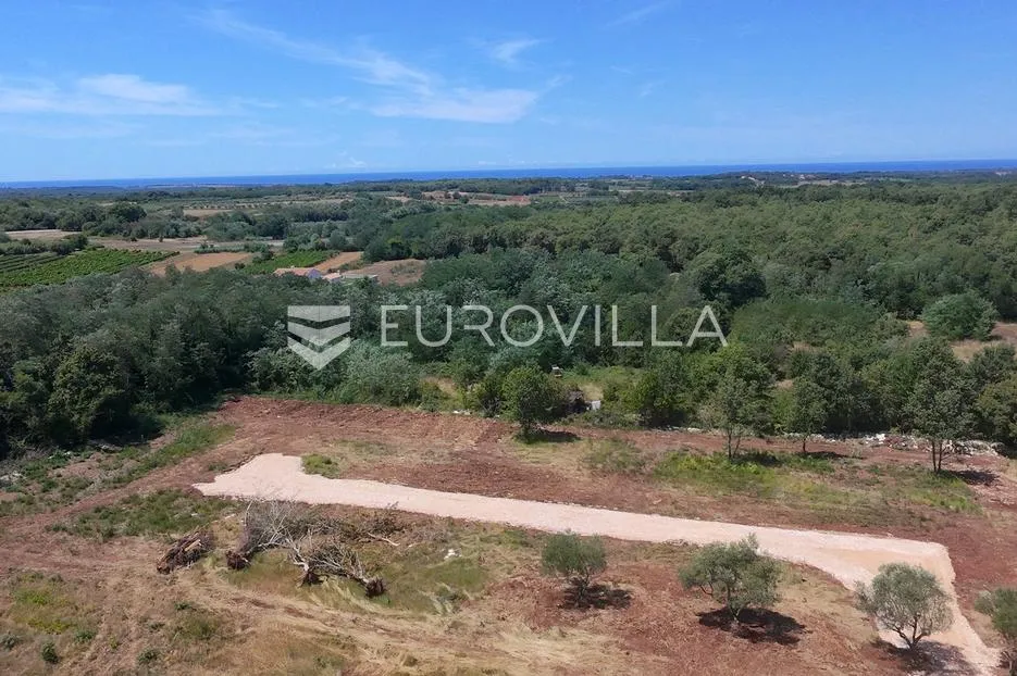 Istra, Brtonigla, Građevinsko zemljište 815 m², idealno za luksuznu vilu s bazenom