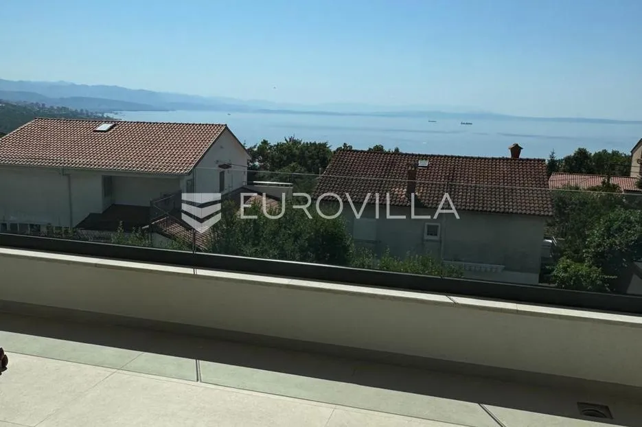 opatija, pobri, dvoetažni stan s vrtom i pogledom na more, ukupne površine 162,29 m² - slika 7