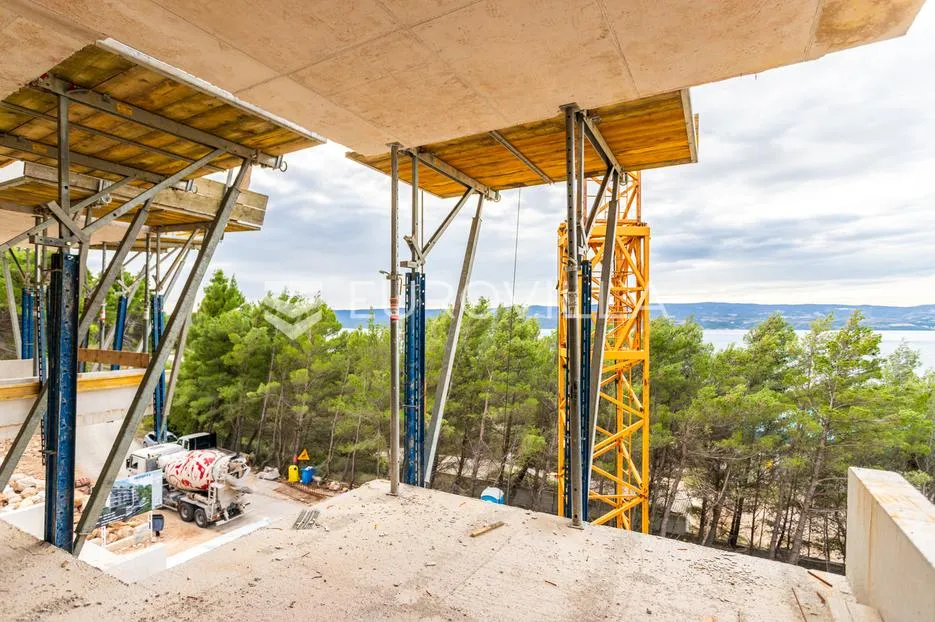 omiš, dvosoban stan na trećem katu s predivnim pogledom na more, 86,40 m² - slika 3