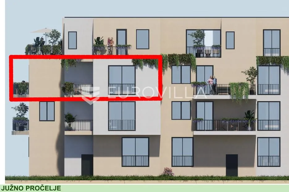zagreb jarun moderan četverosoban stan u ekskluzivnom projektu 128 m² - slika 2