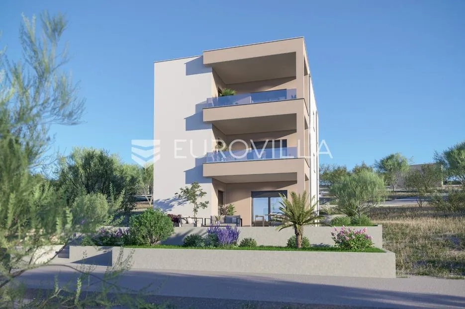 zadar, maslenica, dvosoban stan na drugom katu 78,70 m2 s pogledom na more - slika 6