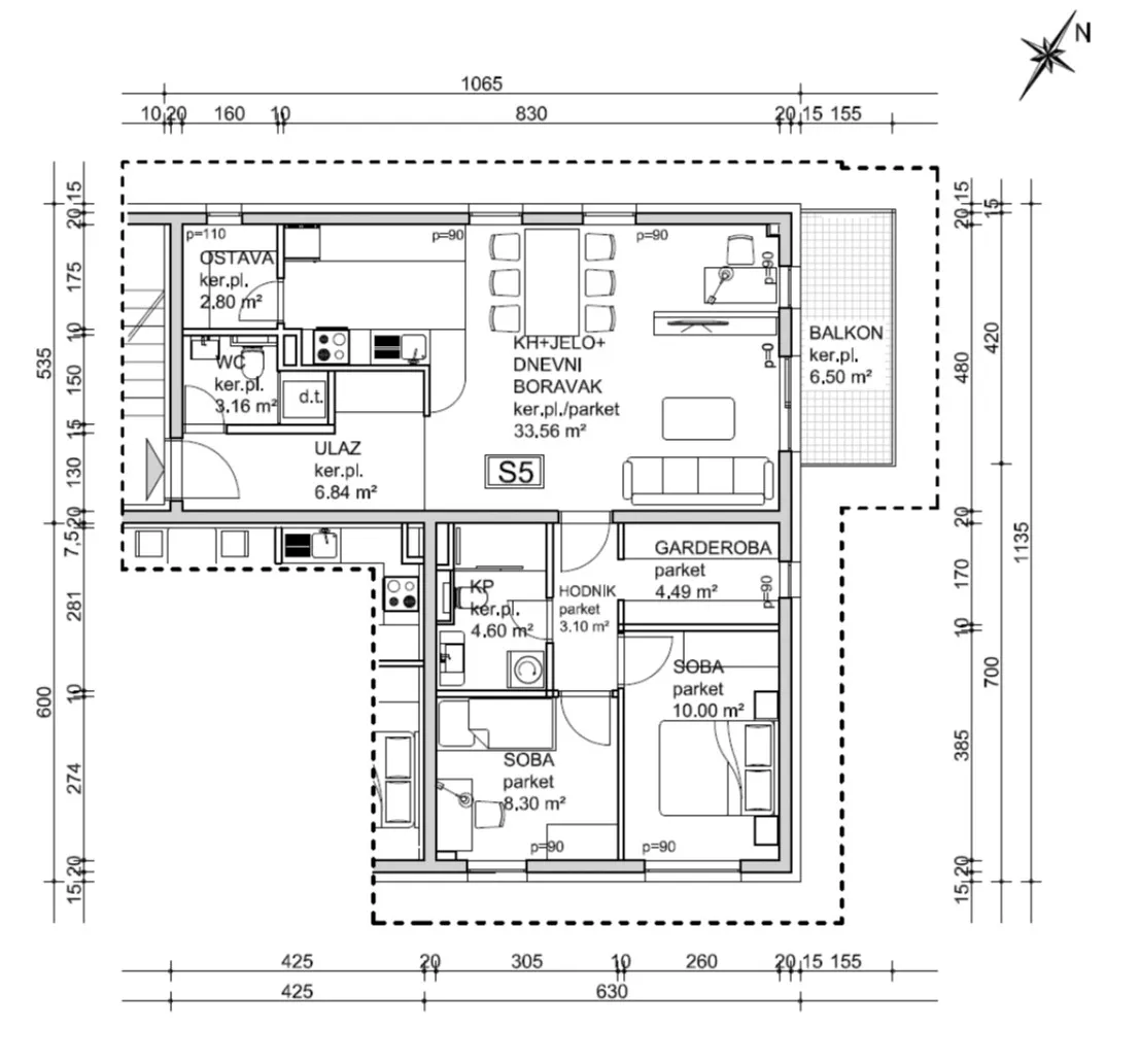 samobor, komforan trosoban stan 80 m² garaža novogradnja - slika 5
