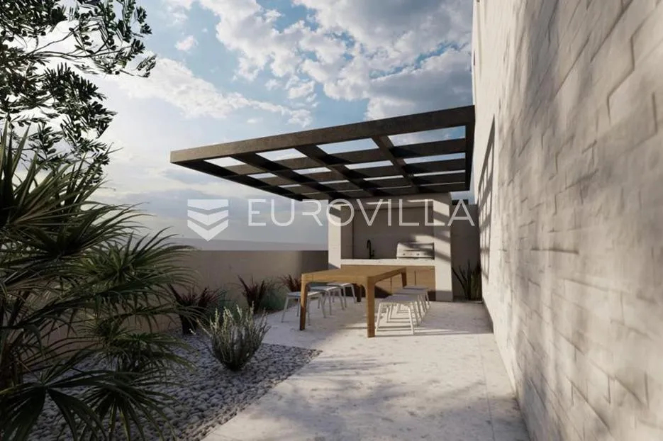 čiovo, okrug, penthouse s panoramskim pogledom na more - slika 9